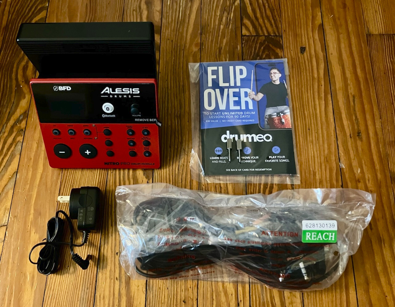 Alesis Nitro Pro Module NEW w/Snake Cable & Power Supply