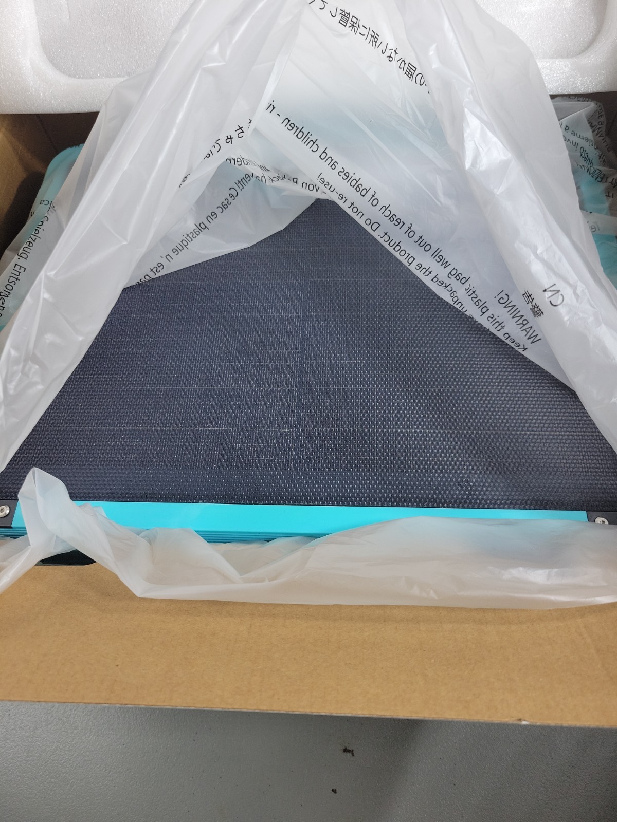 Solar Powered Automatic Robotic Pool Surface Skimmer Cleaner Blue