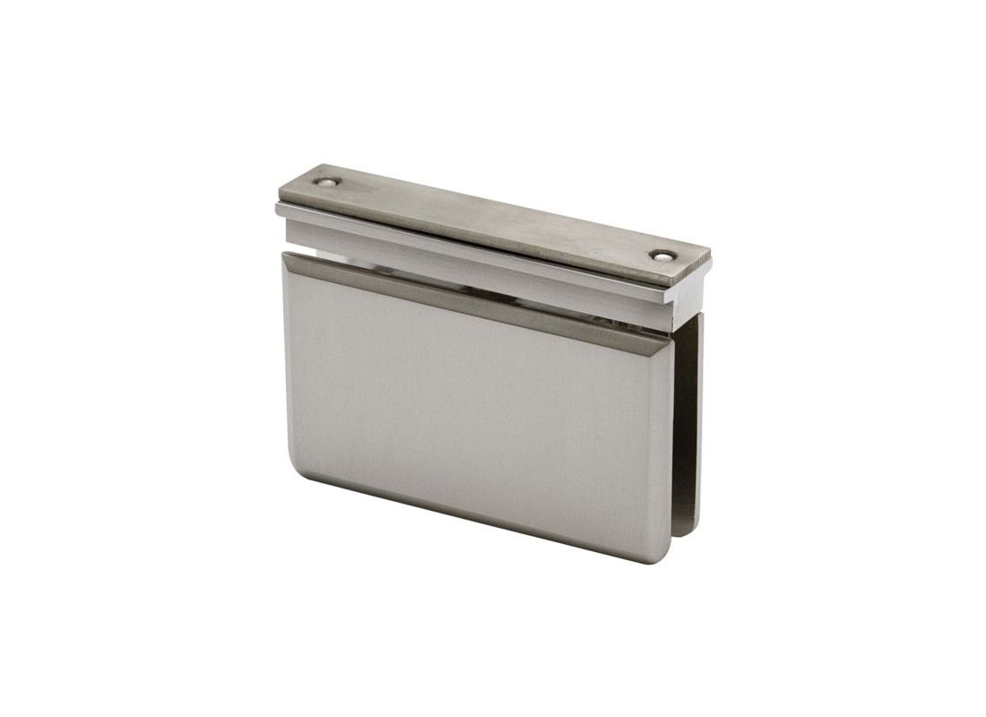 FHC PAT06BN Patriot Series Adjustable Top Pivot Header Hinge - Brushed Nickel