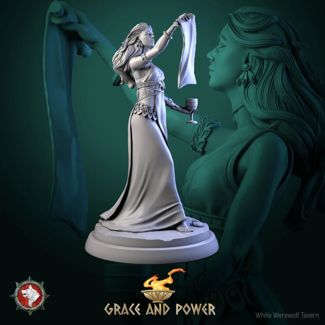 Hetairas Set - Resin Tabletop Miniature