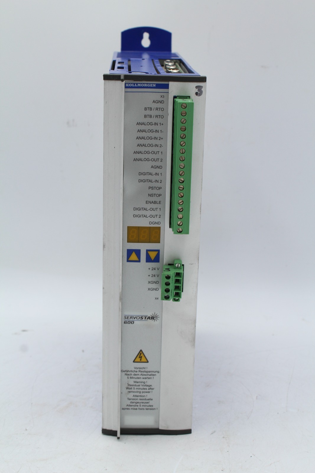 Kollmorgen SERVOSTAR 610 / S61000-550 1-Axis Digital AC Servo Amplifier Module