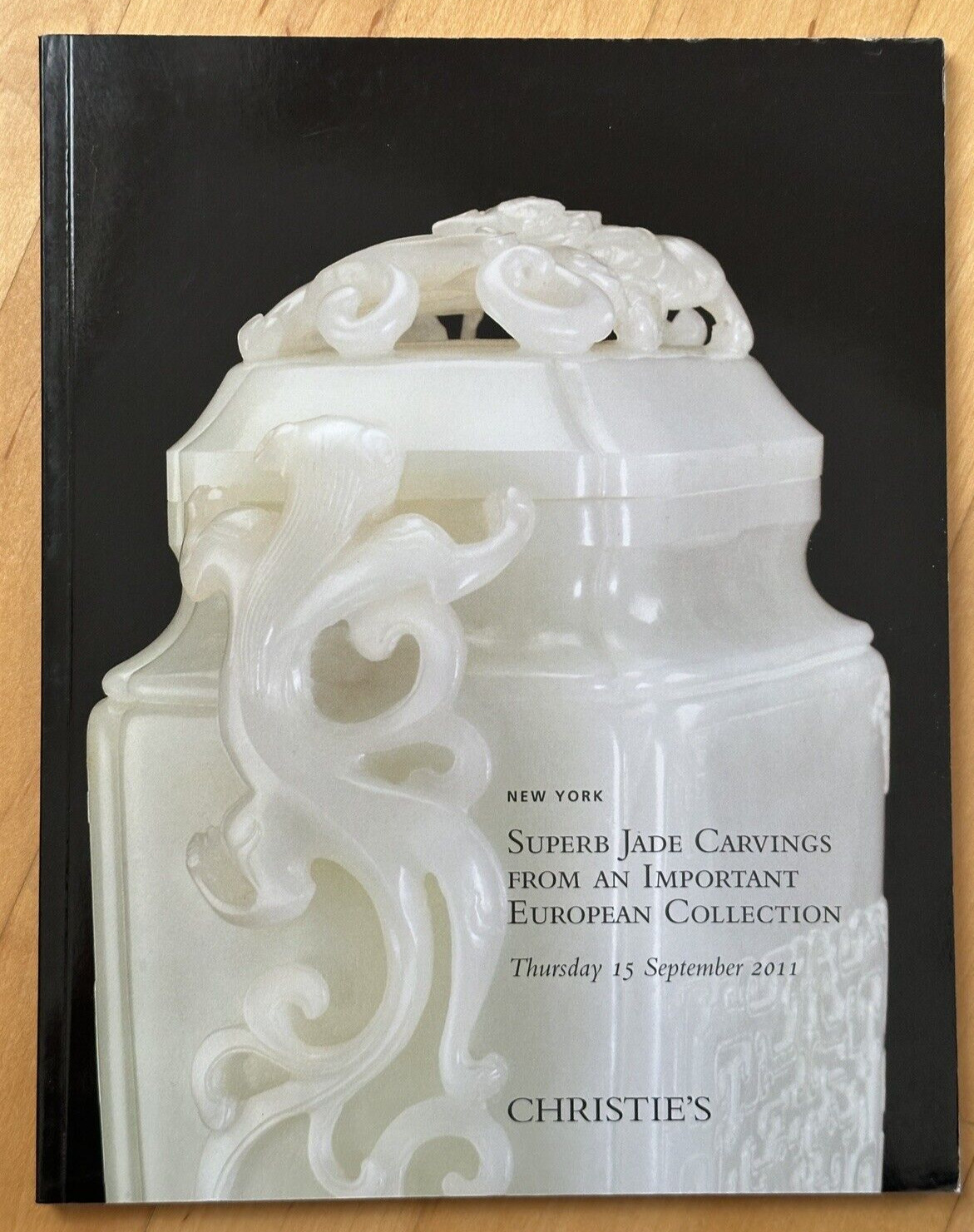 Christie's Superb Jade Carvings from Important European Collection New York 2011