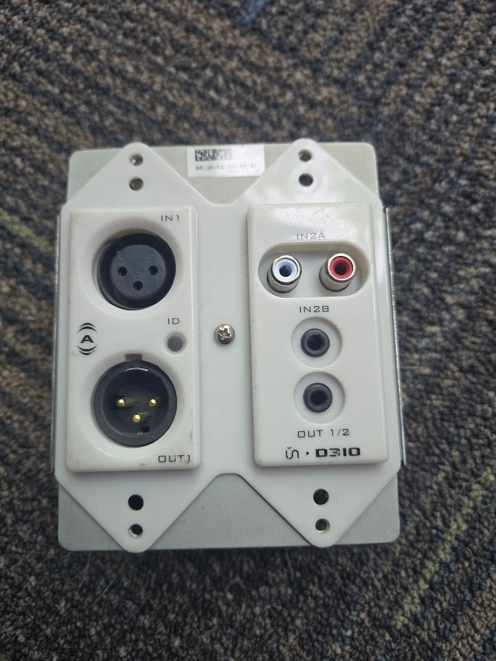Attero Tech Atterotech UND3IO-W-U Dante Wall Plate White