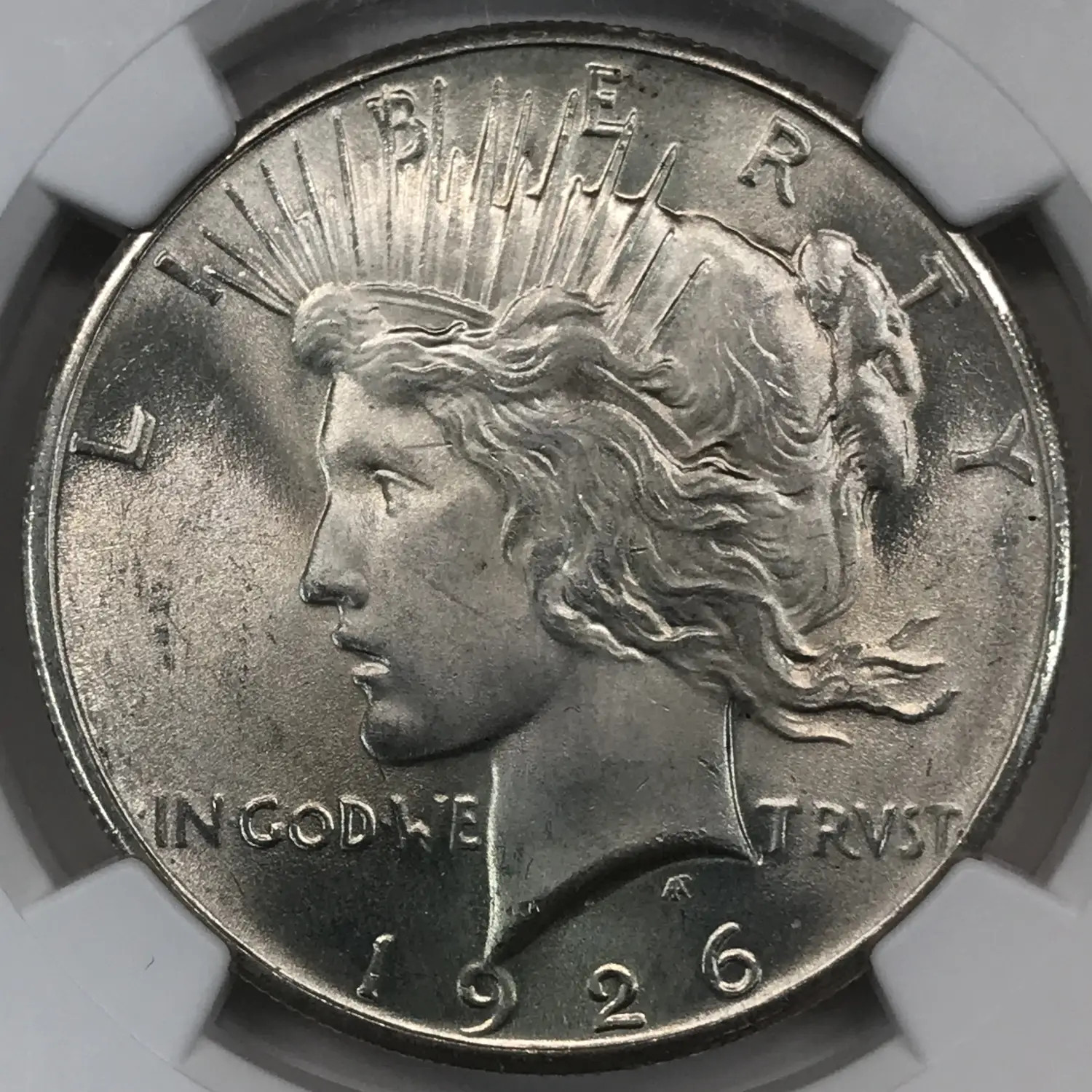 1926 P Peace Silver Dollar NGC MS-66