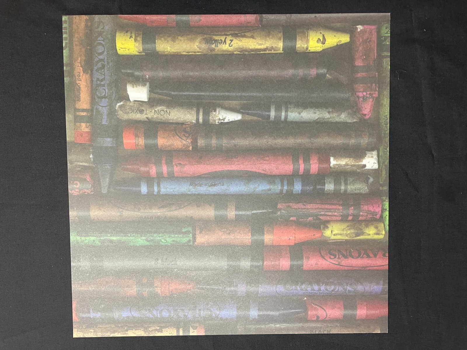 RUSTY PICKLE "CRAYONS & NUMBERS" COLLECTION 12 X 12 SS PAPERS