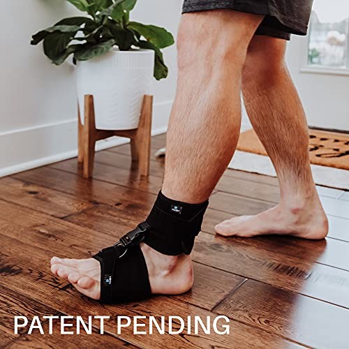 Dosh AFO Foot Drop Brace - for Walking - One Size, Black