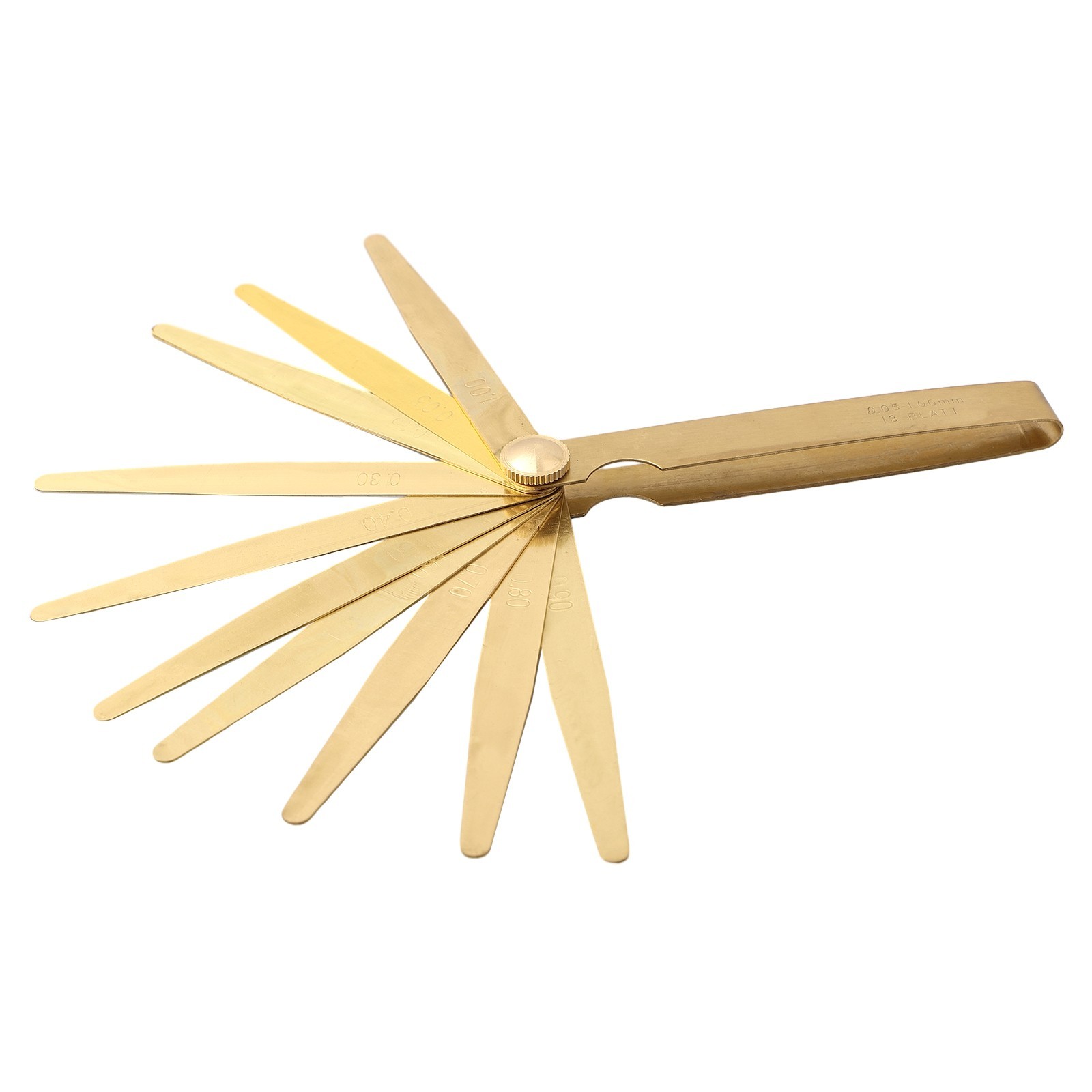 Measure Tool Feeler Gage Brass Engineers Measure Tool Suitable For Designers