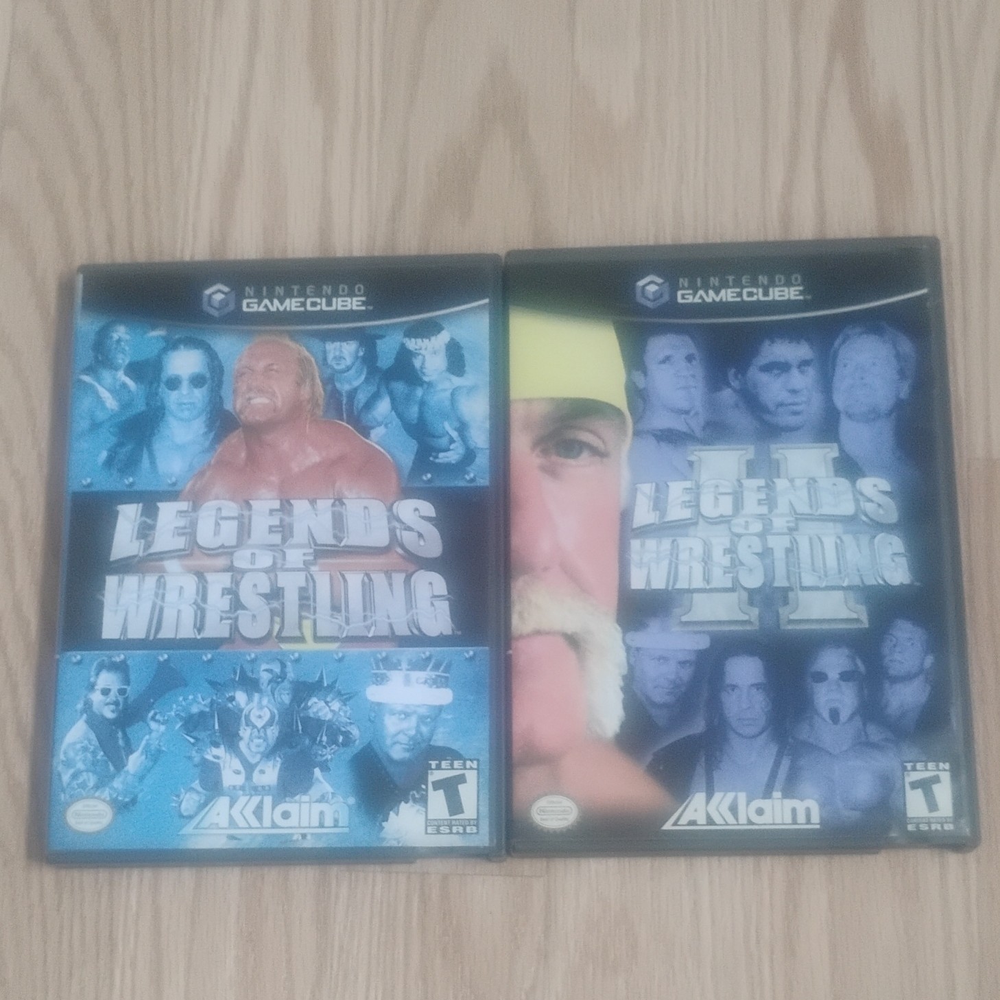 Nintendo GameCube Legends of Wrestling & Legends Of Wrestling 2