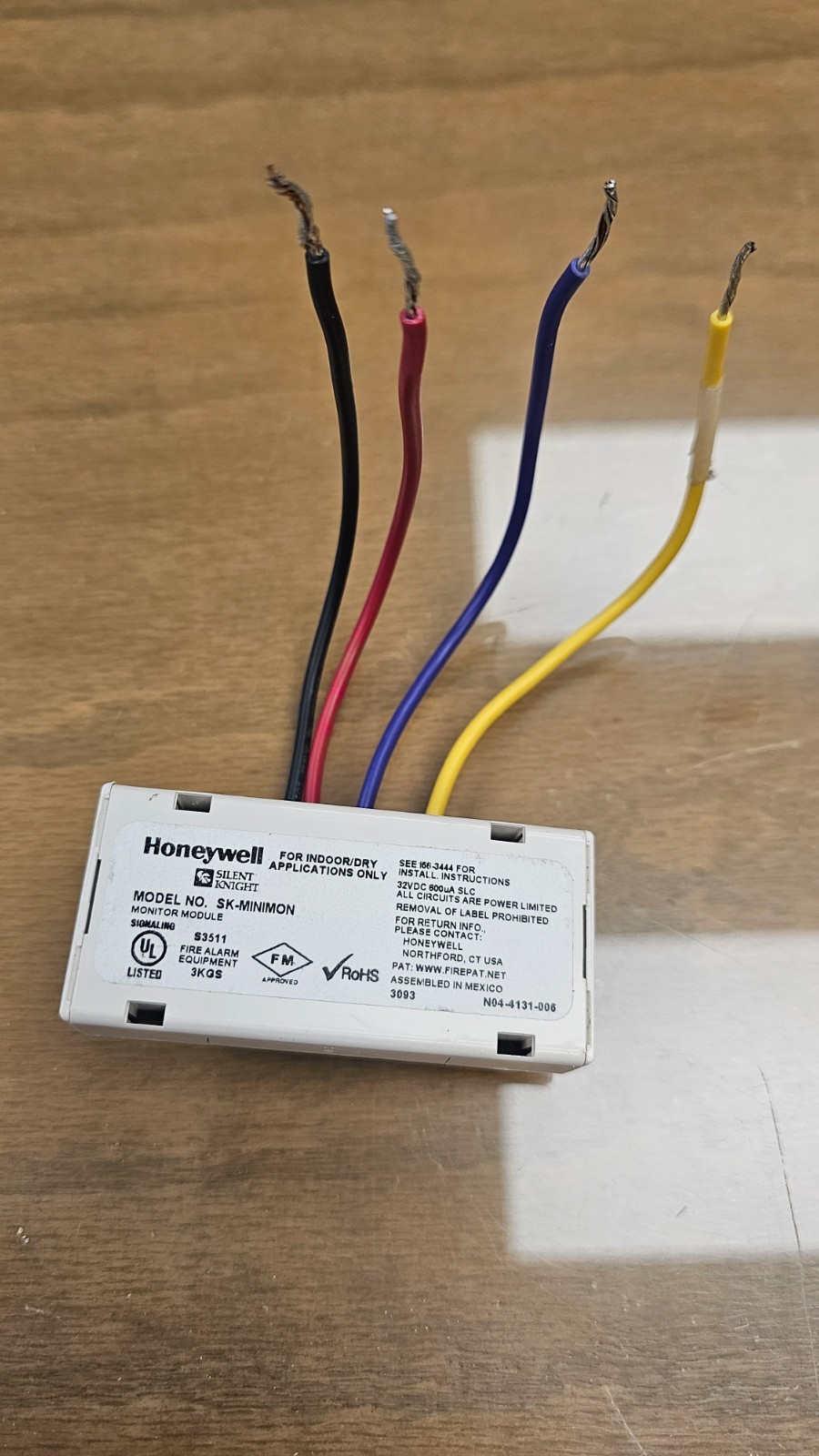 SILENT KNIGHT SK-MINIMON HONEYWELL