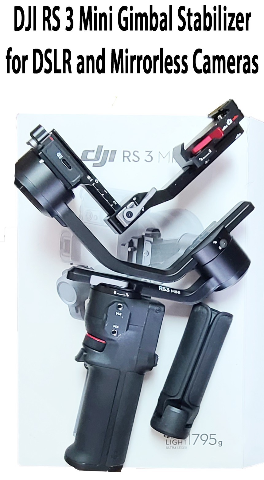 DJI RS 3 Mini Gimbal Stabilizer for DSLR and Mirrorless Cameras - Read Condition