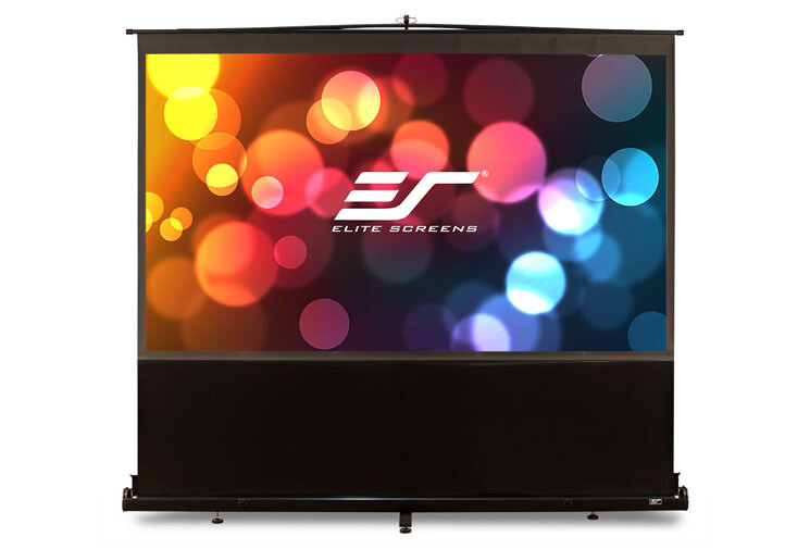 Elite Screens FM120V Pull-Up Portable Maxwhite 4:3--120 inch Diag--72X96IN