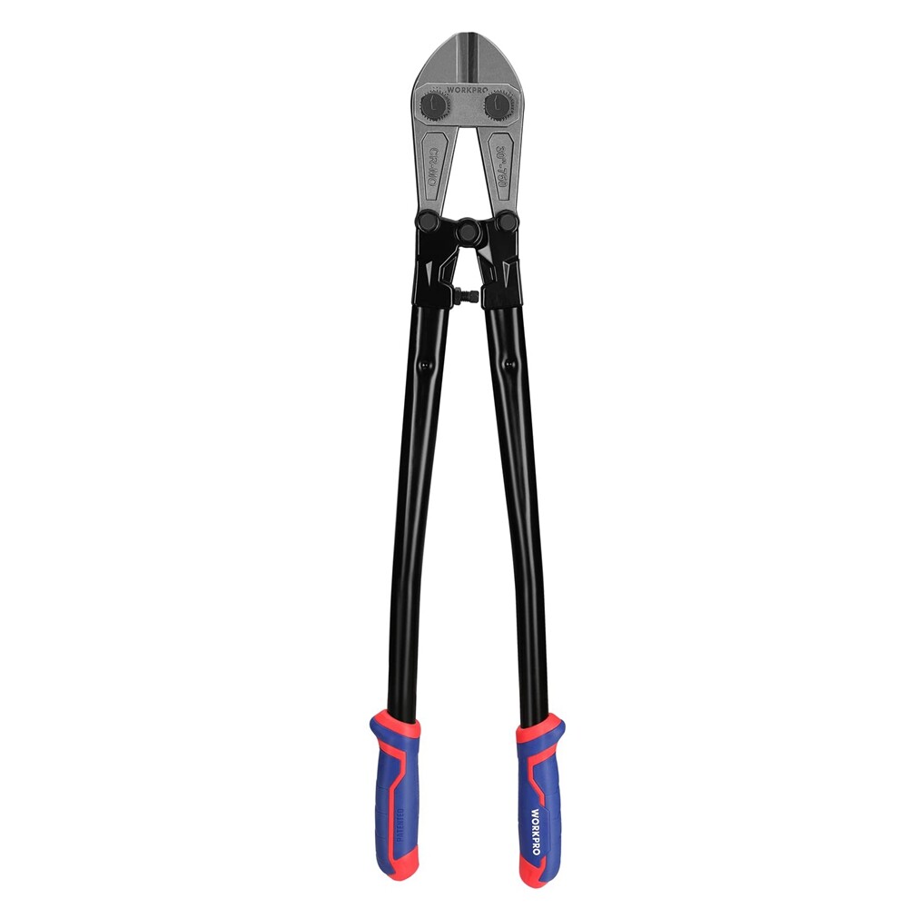 WORKPRO 30-inch Bolt Cutter Chrome Molybdenum Steel Blade Heavy Duty Bolt Cutter