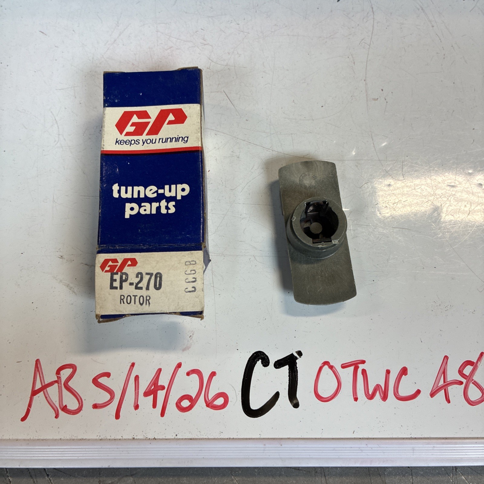 GP EP-270 Distributor Rotor - Guaranteed Parts Tune-Up Replacement - NOS