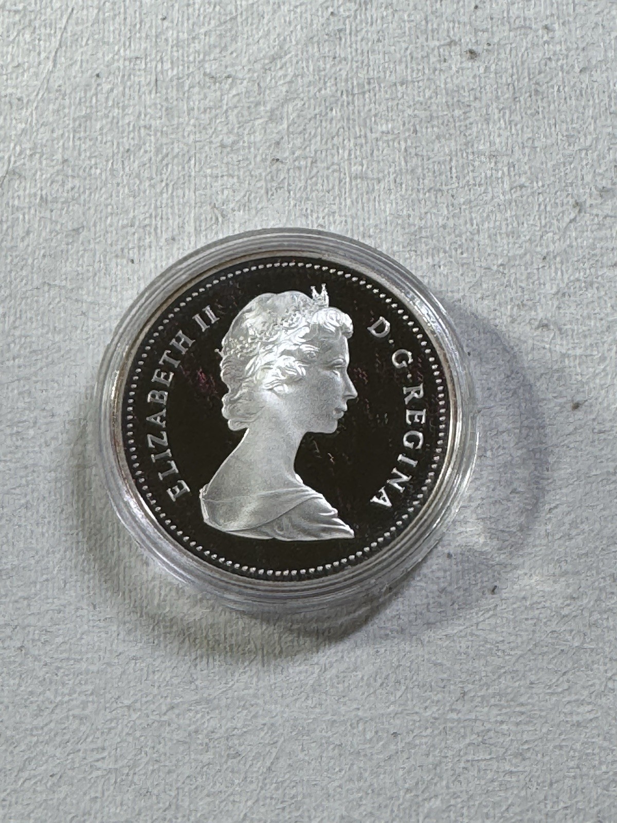 1984 Canada 1 Dollar Silver Proof Coin Toronto