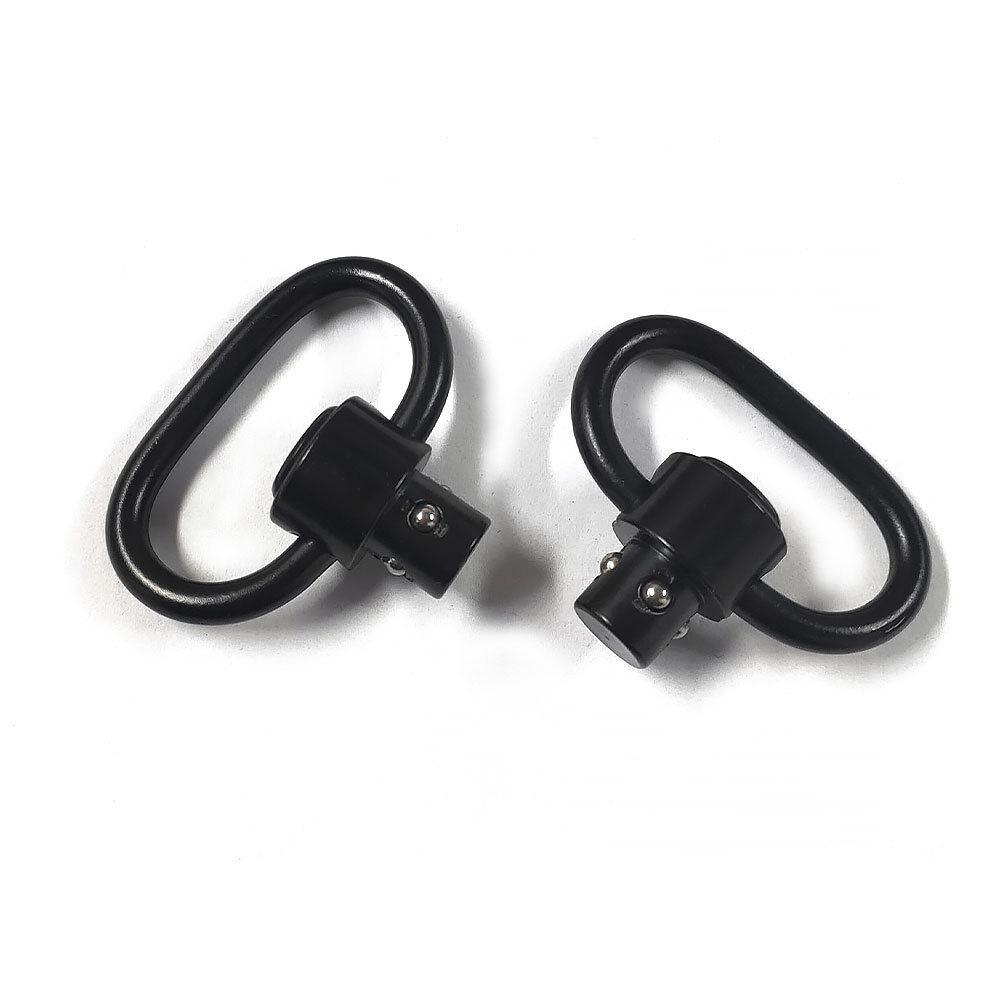 Heavy Duty Push Button Quick Detach Sling Swivel Adapter Attachment Point QD