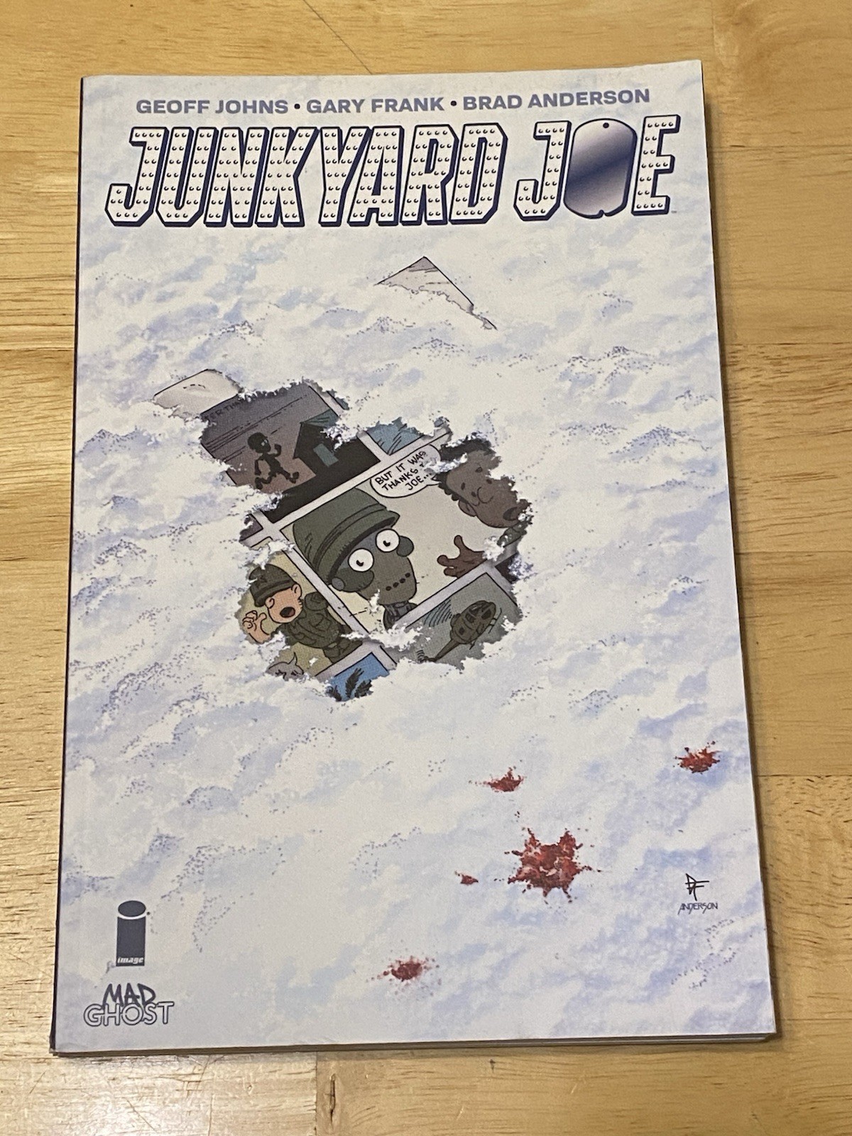 Junkyard Joe By Geoff Johns (Image Comics, 2023, Trade Paperback) TPB