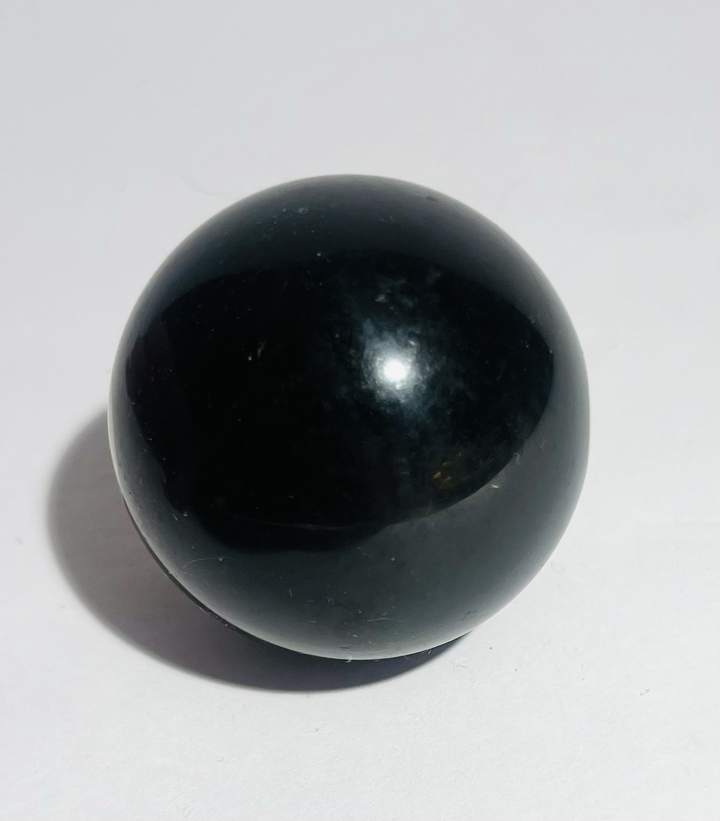 Vintage Pool Ball Number 8 Black Solid Replacement