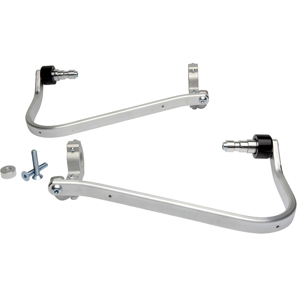 Barkbusters Two Point Mounted Handguards Silver For BMW F750GS 2019-2020