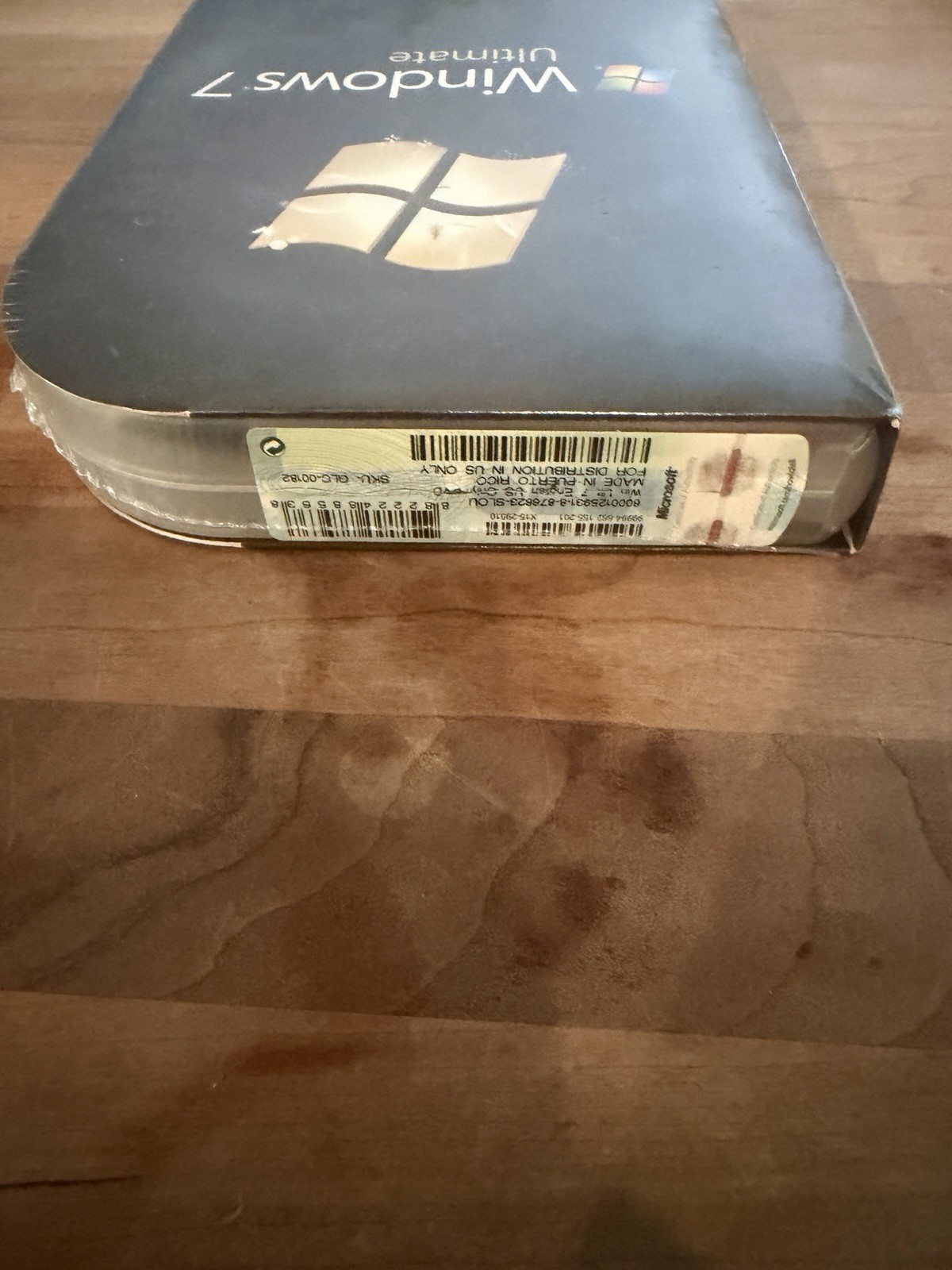 Microsoft Windows 7 Ultimate 32/64 Bit DVD -Full Retail Version -New sealed Box