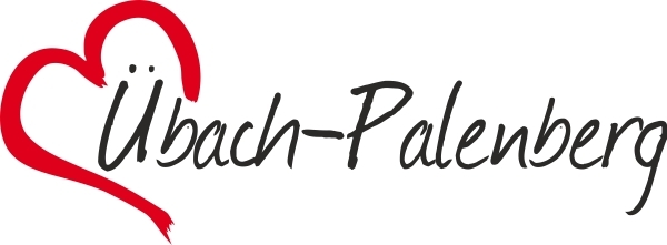 Car sticker "Übach-Palenberg" sticker city of Germany approx. 6x16cm contour.