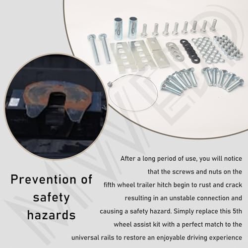 Universal 5th Wheel Hardware Kit | 58058 Installation Hardware for