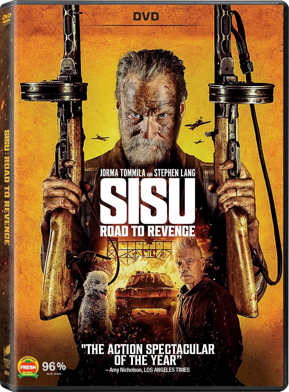 Sisu: Road to Revenge (DVD, 2026) Brand New Sealed - FREE SHIPPING!!!