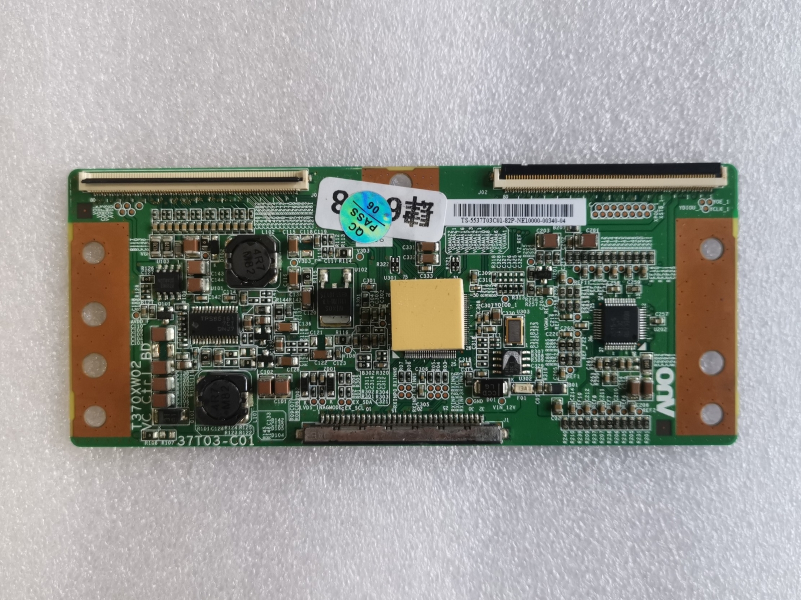 Genuine T370XW02 VC 37T03-C01 T-con board AUO 55.37t03.C02-