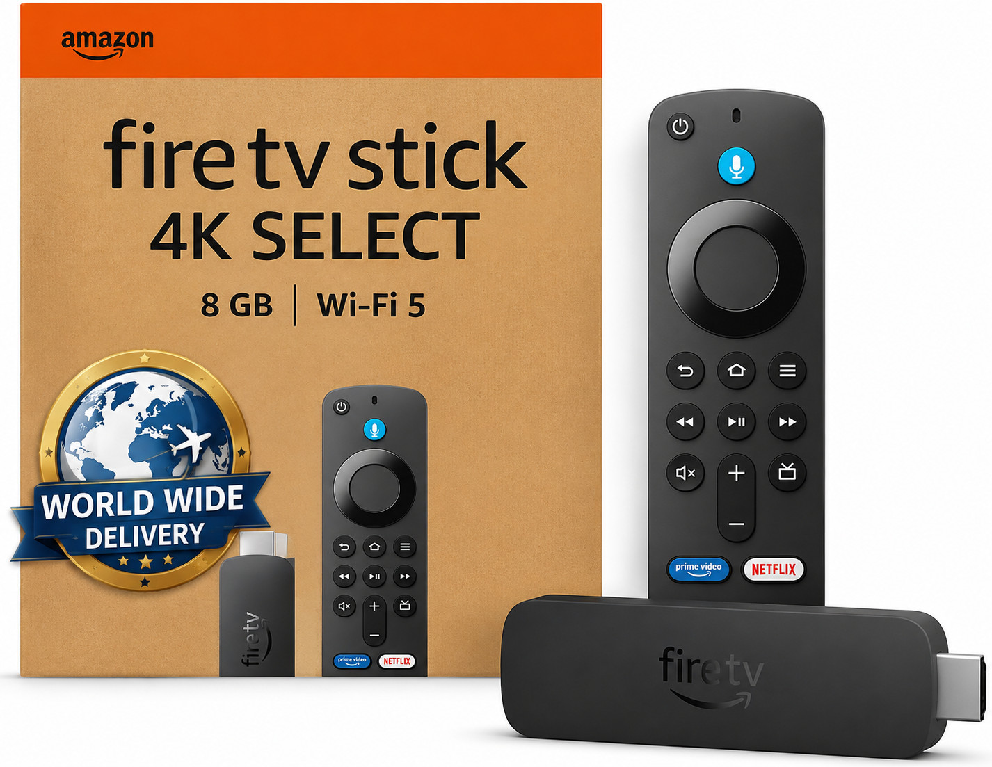 Amazon Fire TV Stick 4K Newest Gen Alexa Streaming Media Player 4K UHD