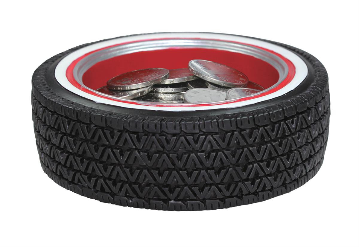 Tire Coin Dish - Coins, Paperclips, Parts or Anything! Get FREE USA Shipping too