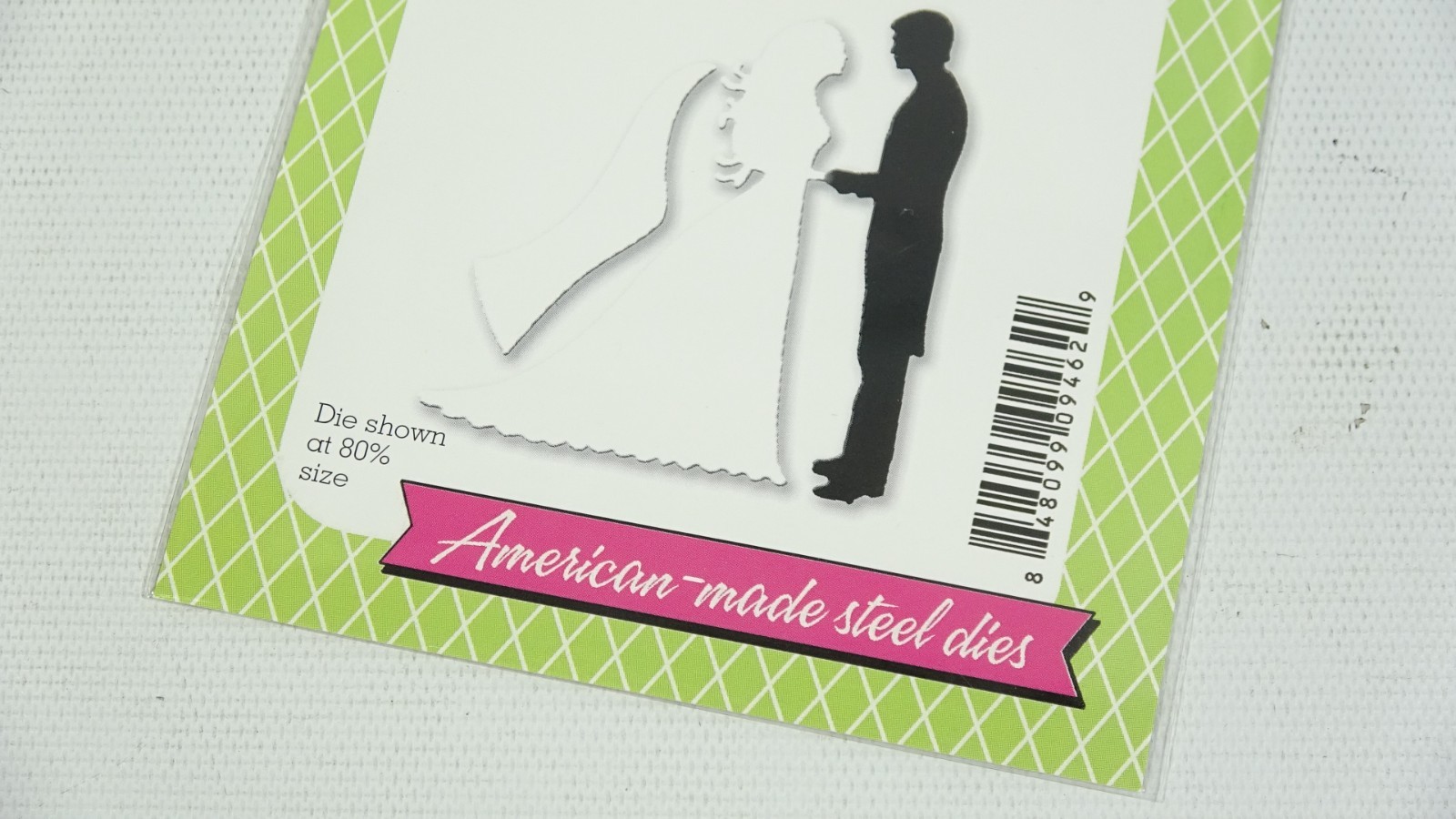 io Impression Obsession Metal Die DIE246-K Bride & Groom - Wedding Theme