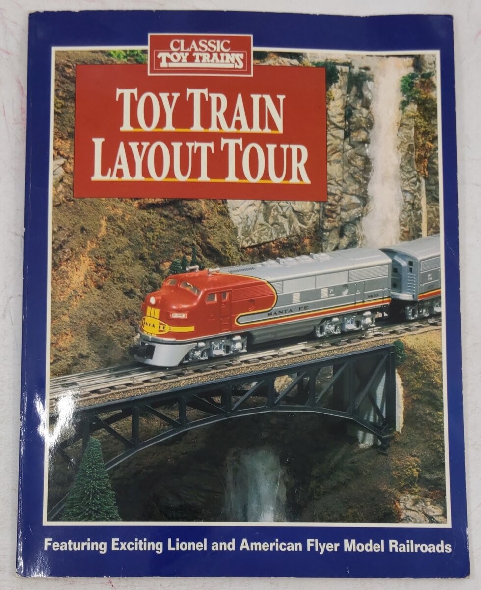 Toy Train Layout Tour Paperback Book By Richard Christianson