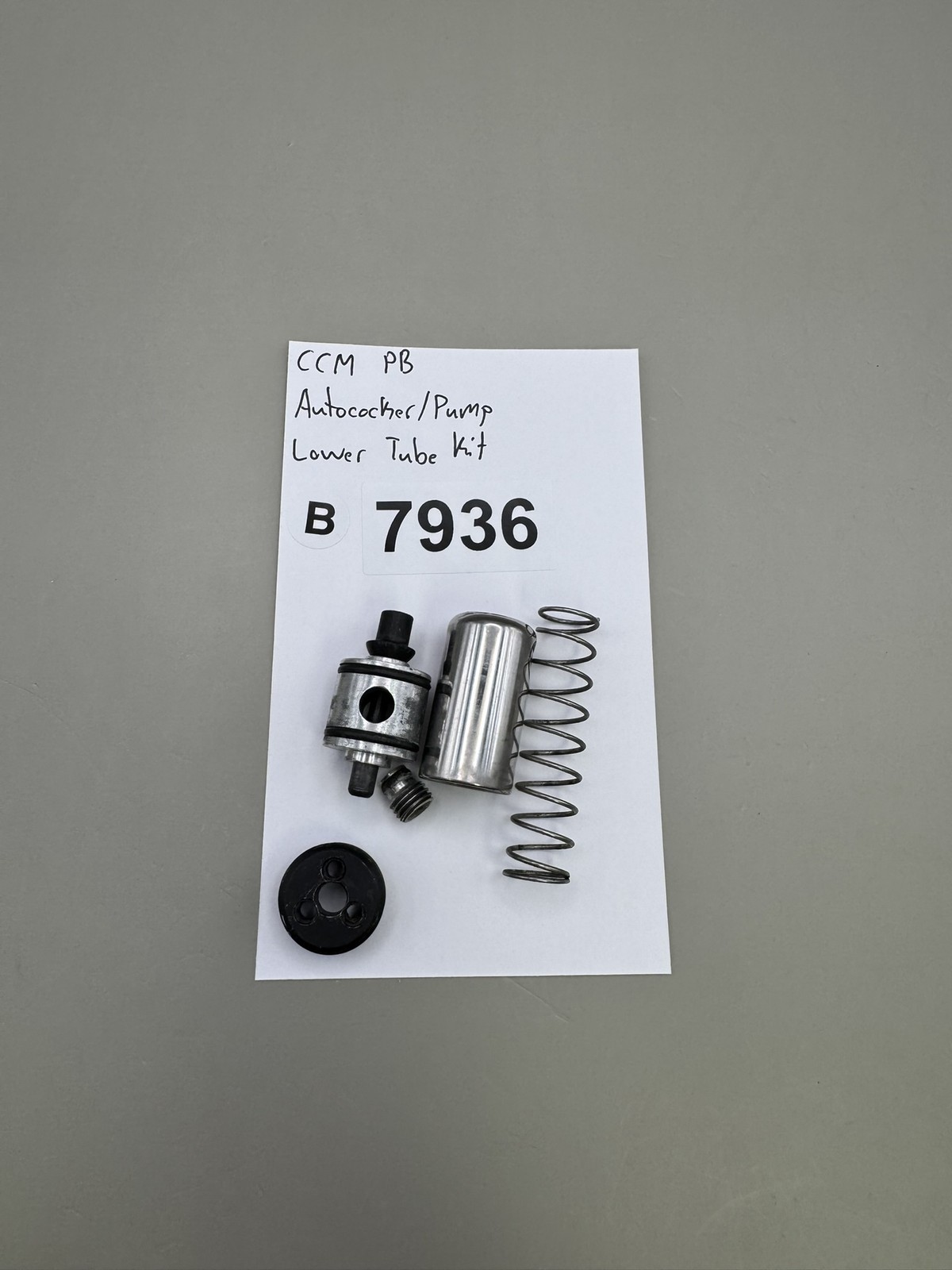 CCM Autococker Pump Lower Tube Kit Silver Black