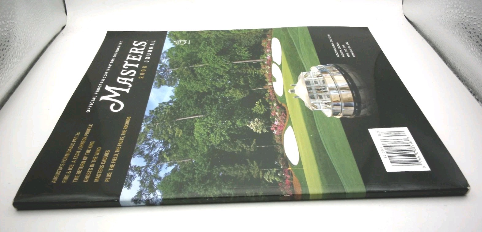 Excellent 2008 Masters Golf Journal program Augusta National winner Immelman