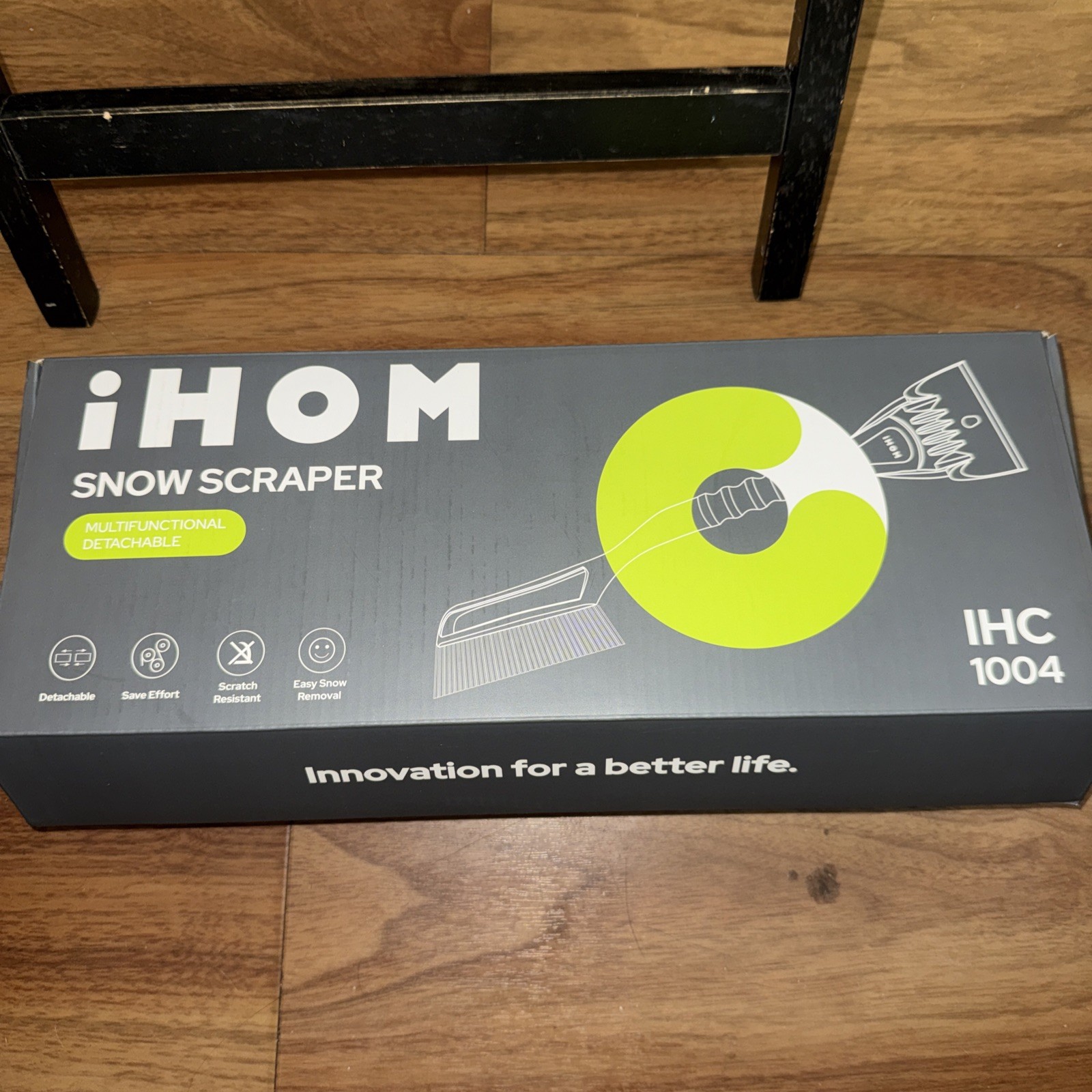 IHOM Snow Scraper Ice Brush IHC 1004 Multifunctional Detachable