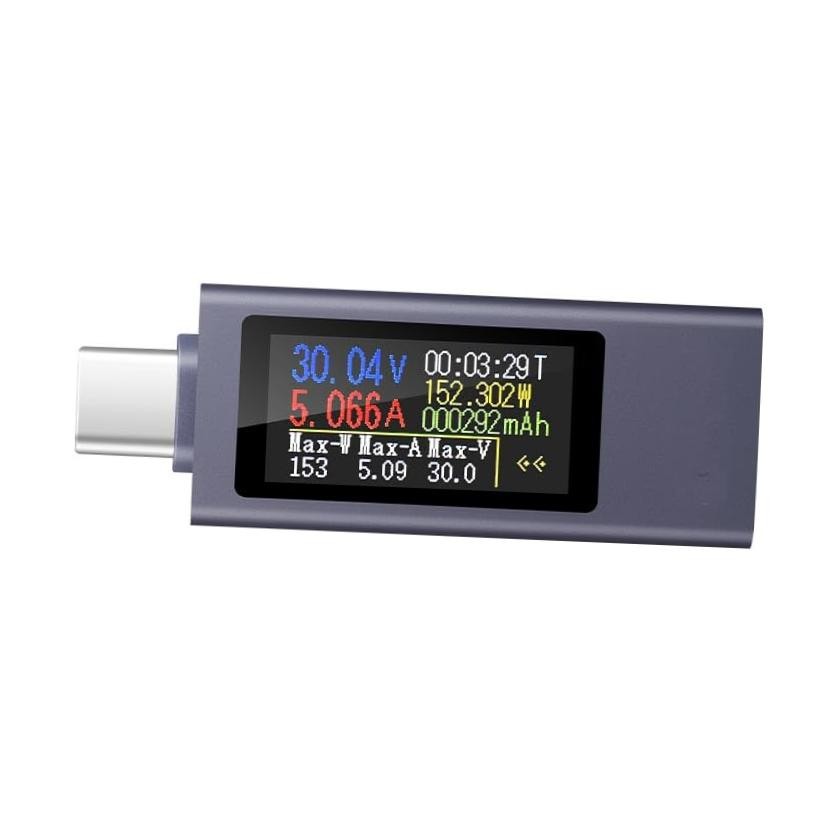 USB C Power Meter Testers,USB-C Tester Color type c power mester