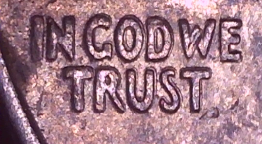 1994P error Quarter - Extreme DDO "IN GOD WE TRUST" Double Die