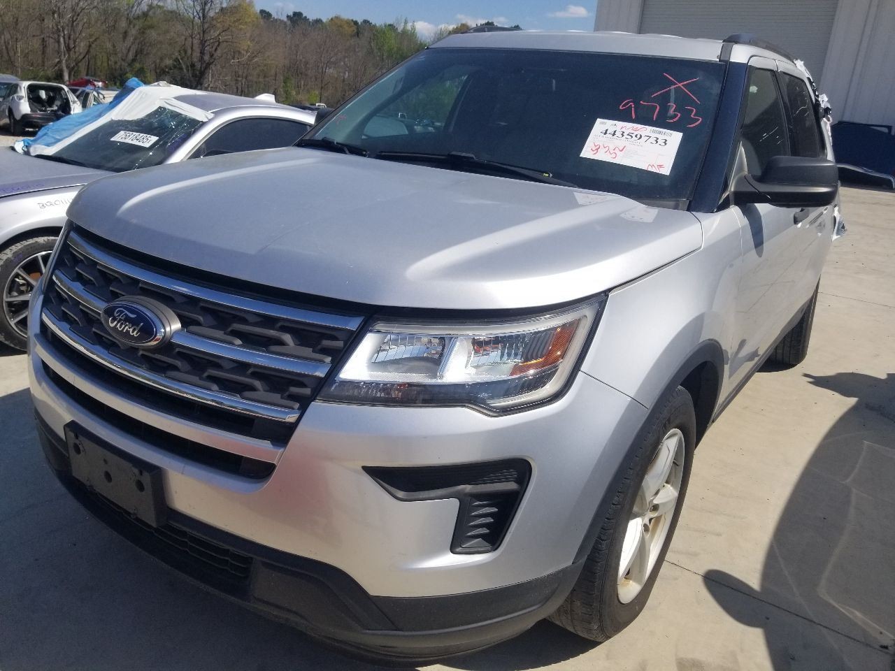 18 FORD EXPLORER BASE AIR SHUTTER 3.5L
