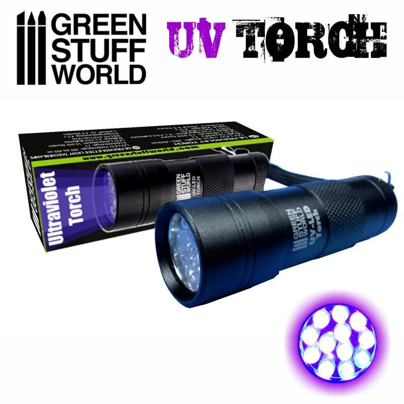Green Stuff World for Models & Miniatures Ultraviolet Torch 1909