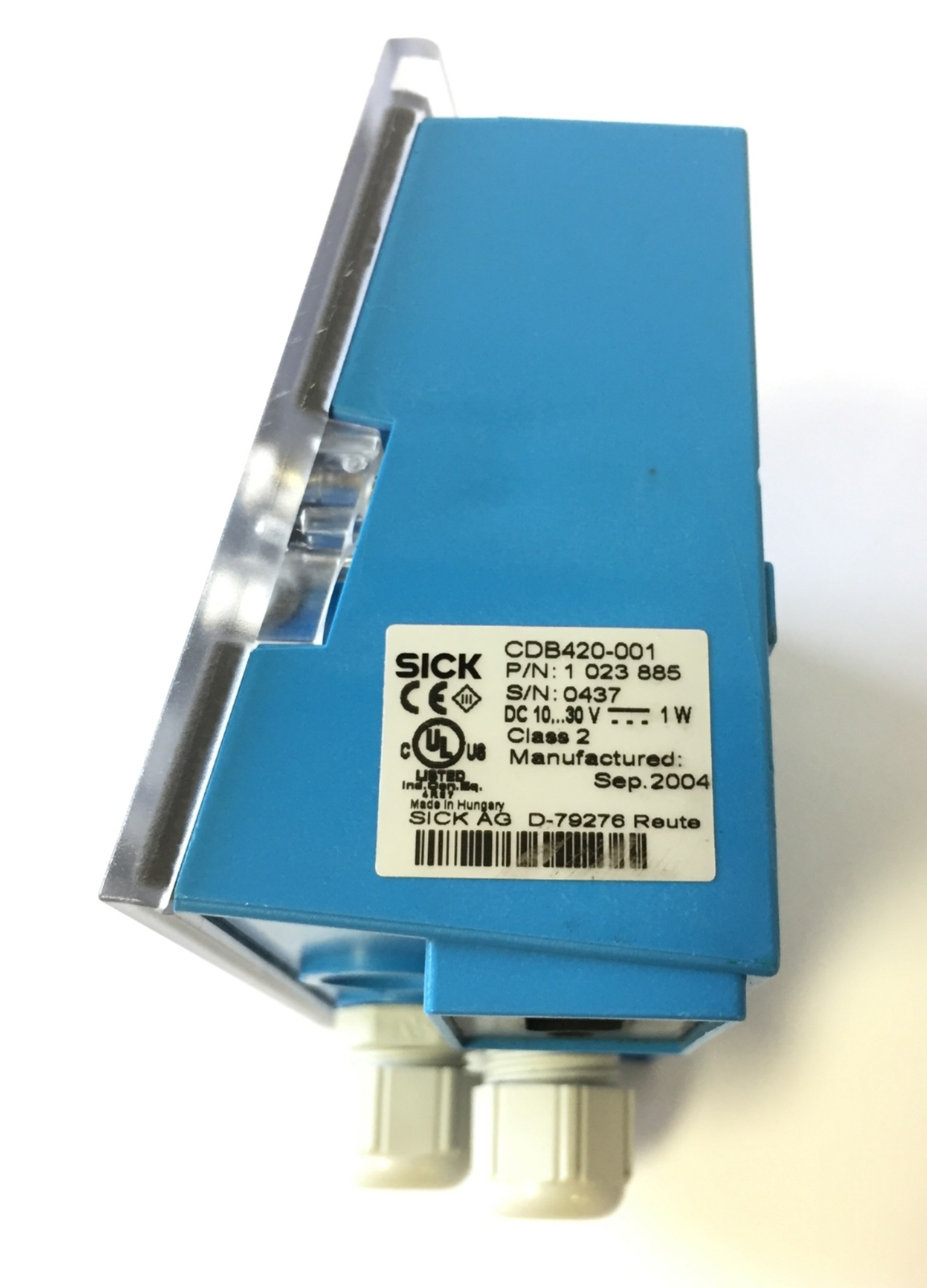 Sick CDB420-001 Barcode Connection Module Controller 1023885 Voltage 10-30VDC 1W
