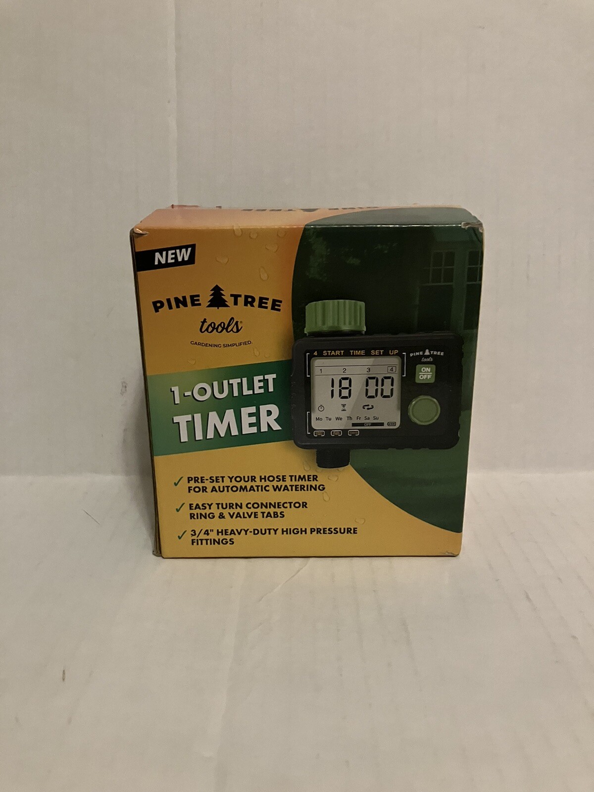 Pine Trees Tools One Outlet Timer 3/4 Fittings