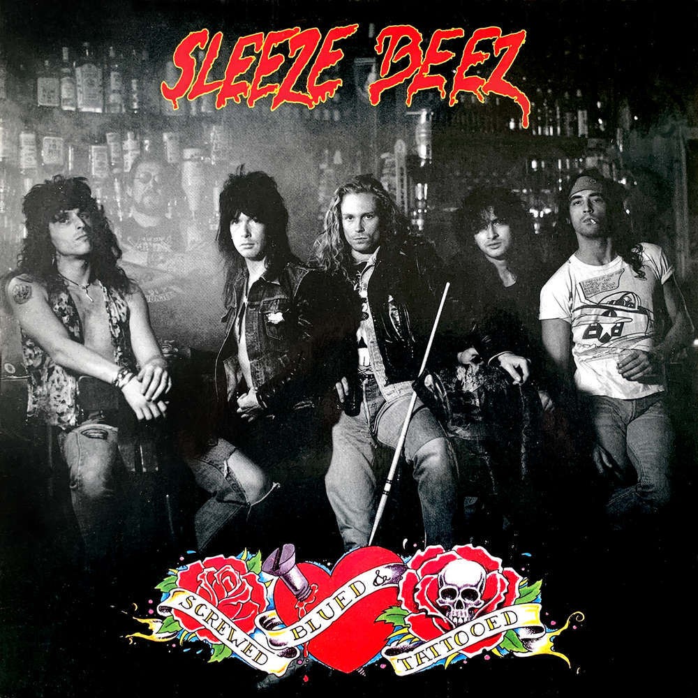 Sleeze Beez - Screwed, Blued & Tattooed (Remastered)(CD)