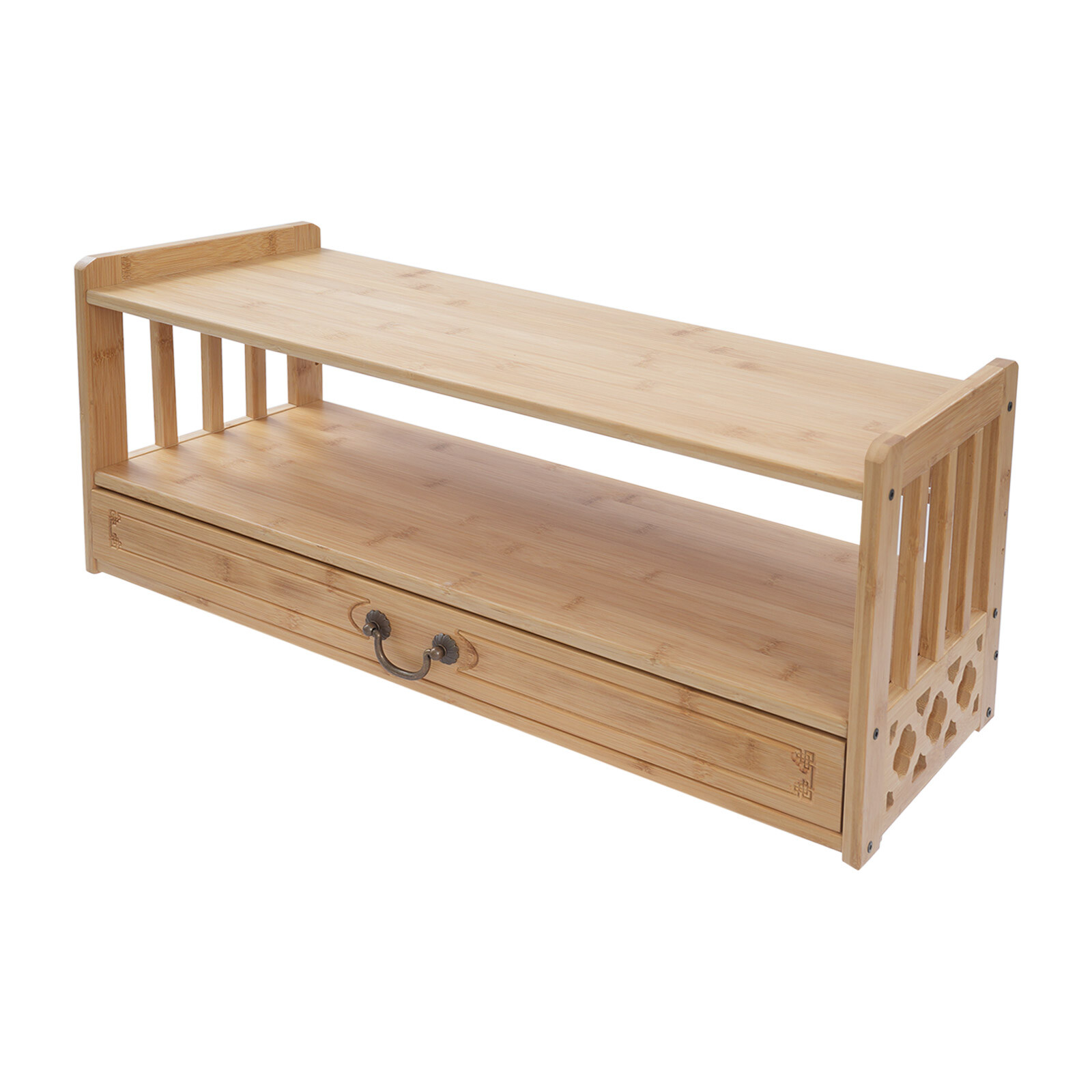 Meditation Storage Table Altar Table with Drawer Rectangular Desktop Organizer