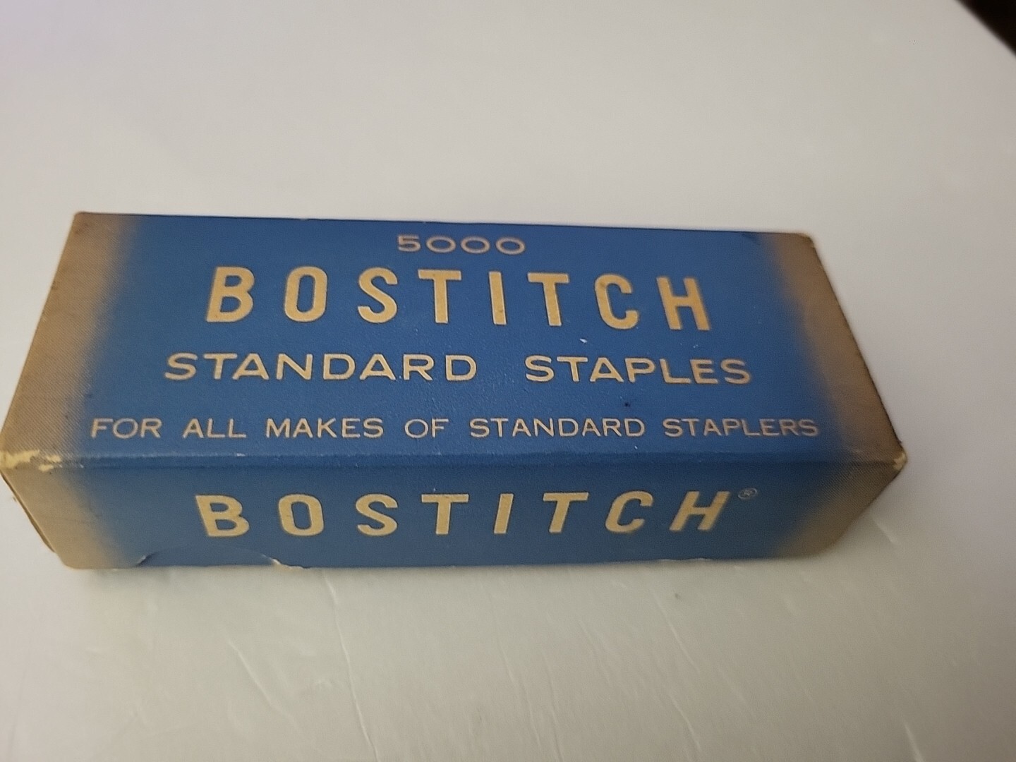 Vintage Bostitch Standard Staples Open Box