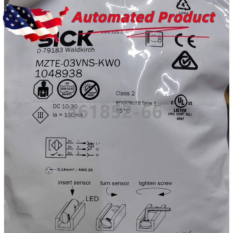 1PC New IN Box SICK Magnetic switch MZTE-03VNS-KW0 1048938 Fast Shipping