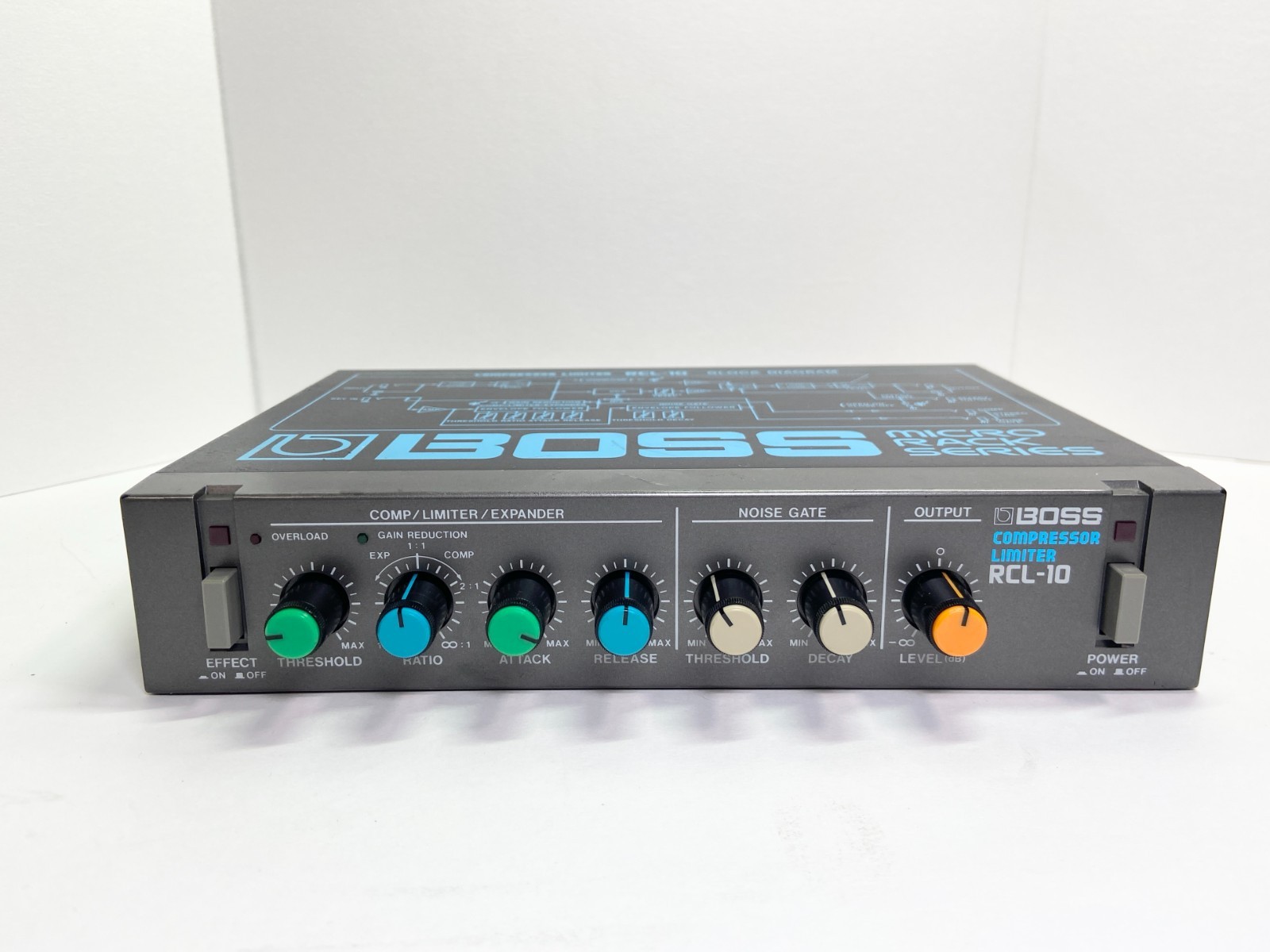 BOSS RCL-10 Compressor Limiter Micro Rack Guitar Effects Unit good condition
