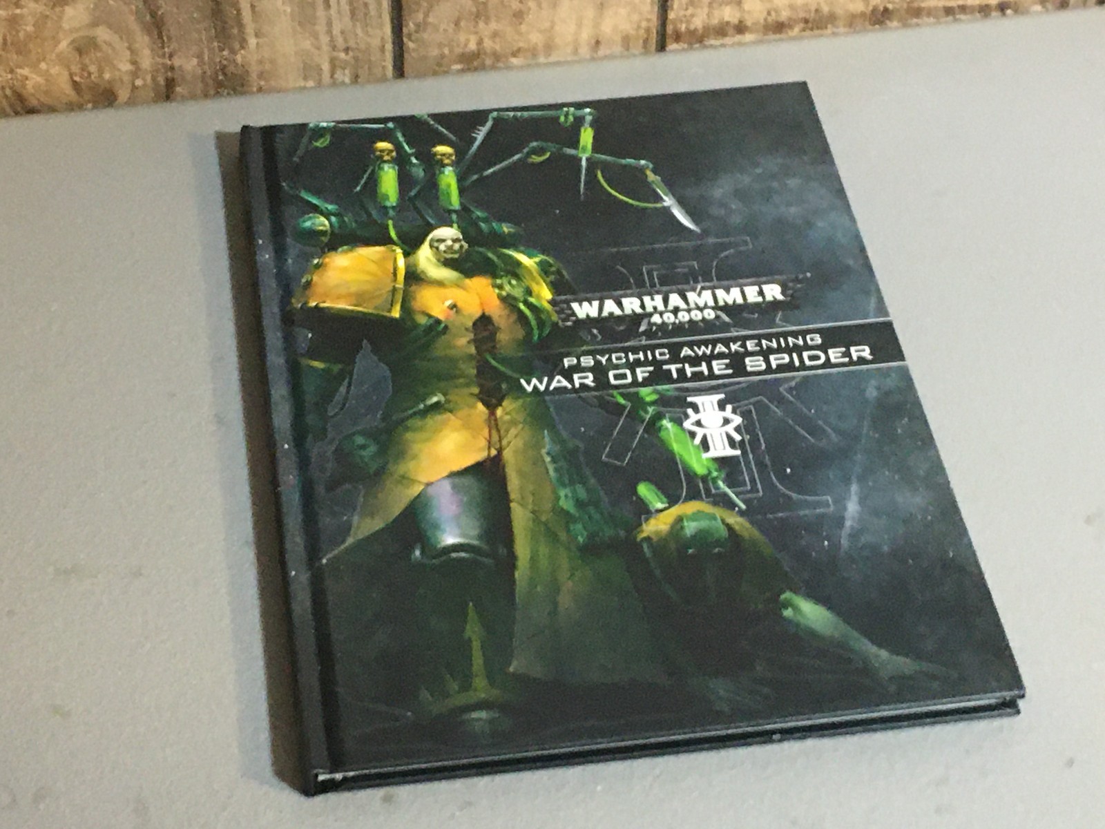 BOOK WARHAMMER 40K PSYCHIC AWAKENING WAR OF THE SPIDER USED HB HARDBACK