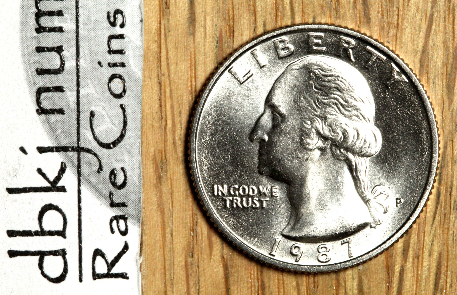 1987 P Washington Quarter Clad 25¢ - BU - Choice to Gem Uncirculated