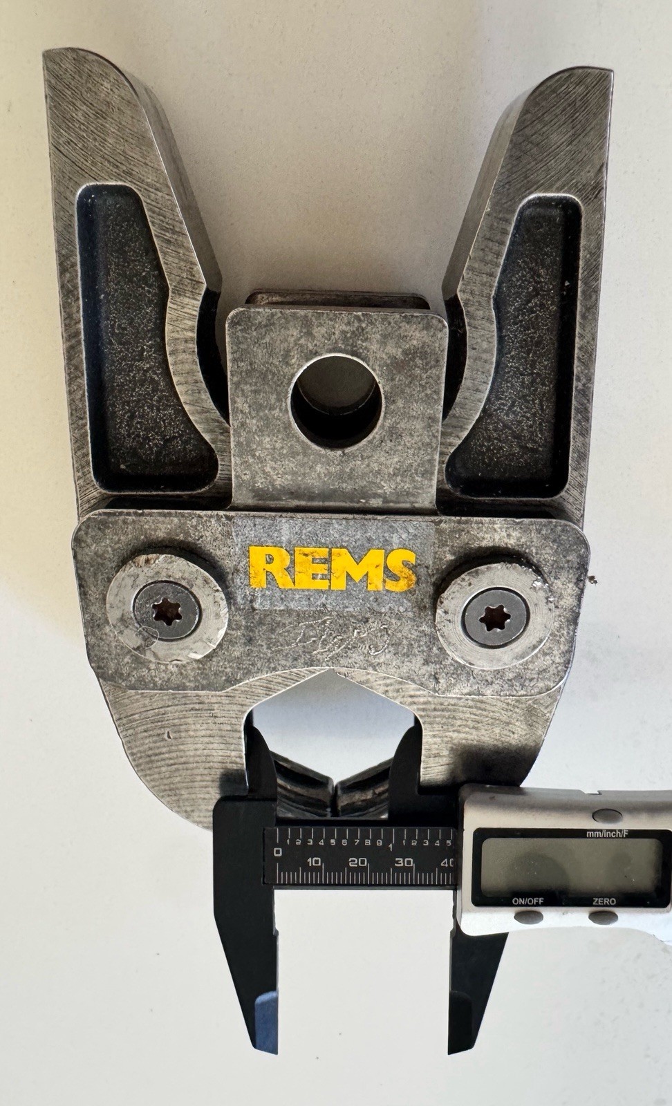 Rems Pressing Tongs 1 1/2"
