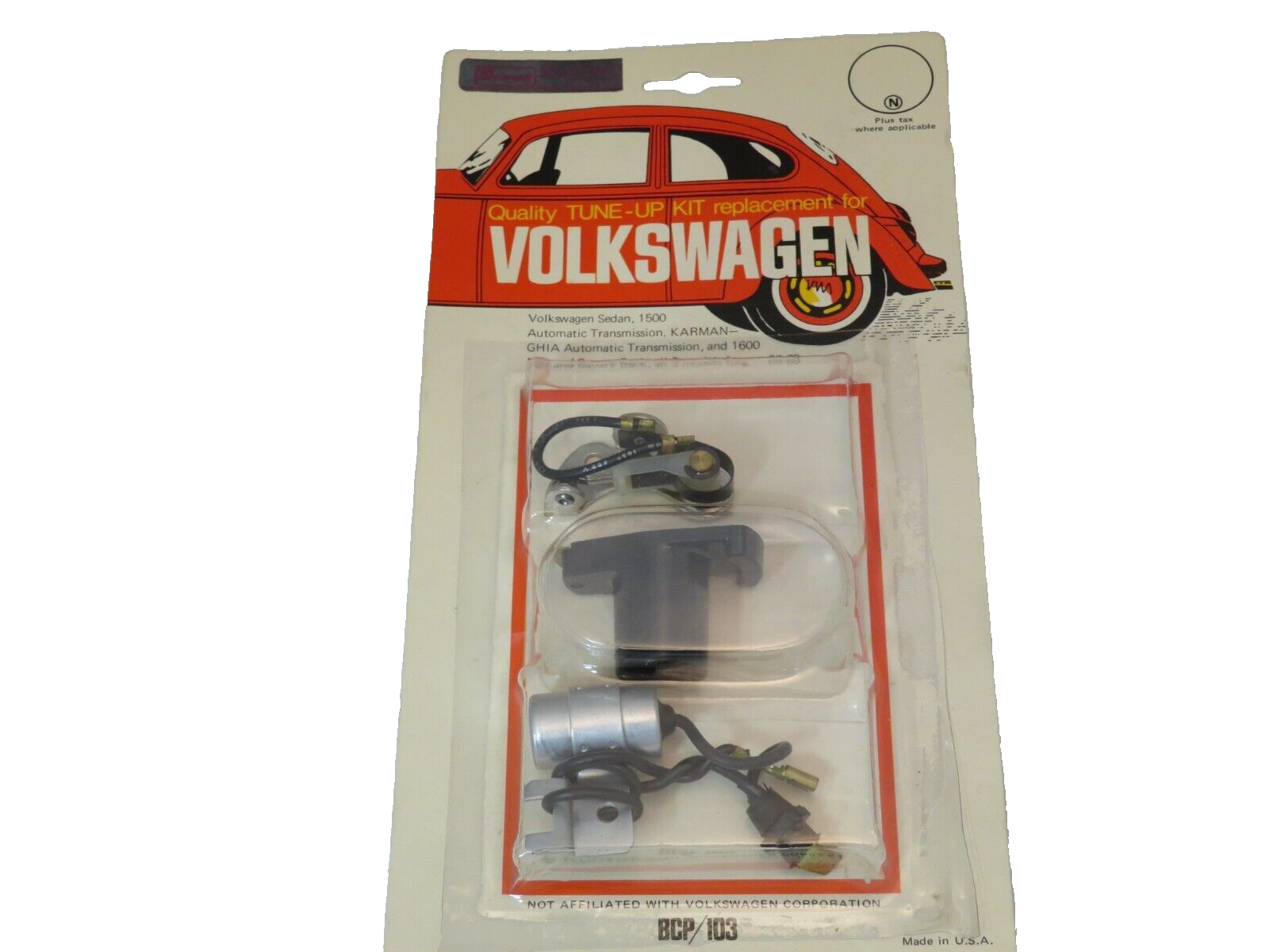 Ignition Tune Up Kit Fits VW Beetle & Ghia A.T. Type 3 Fastback & Squareback