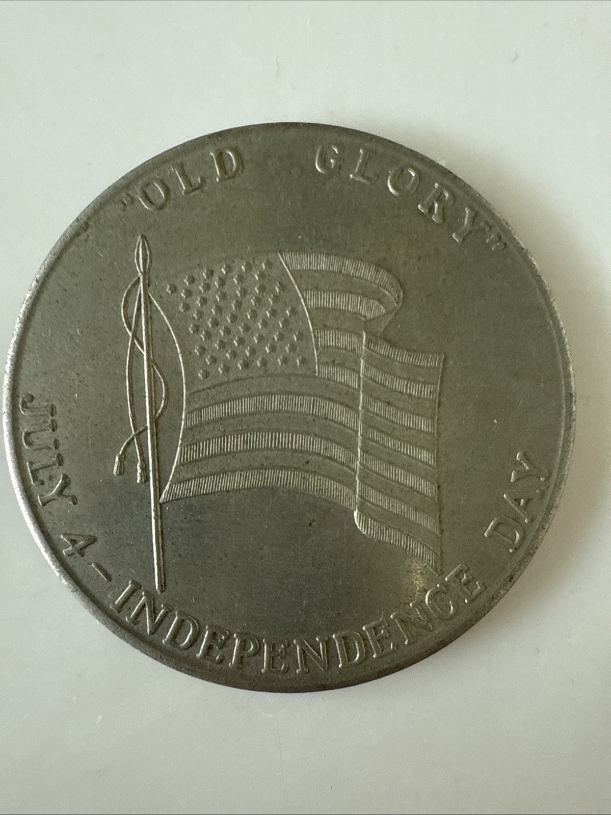 1967  Old Glory July4 Independence Day Coin